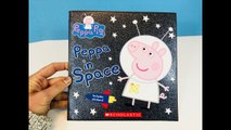 PEPPA IN SPACE Read Aloud Peppa Pig Sparkle Book with Stickers-