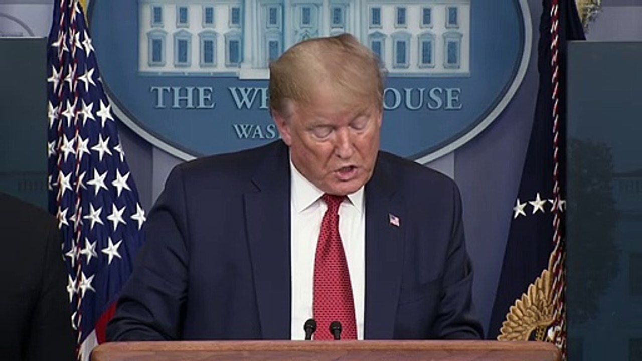 Trump presenta un plan para "reabrir" poco a poco Estados Unidos