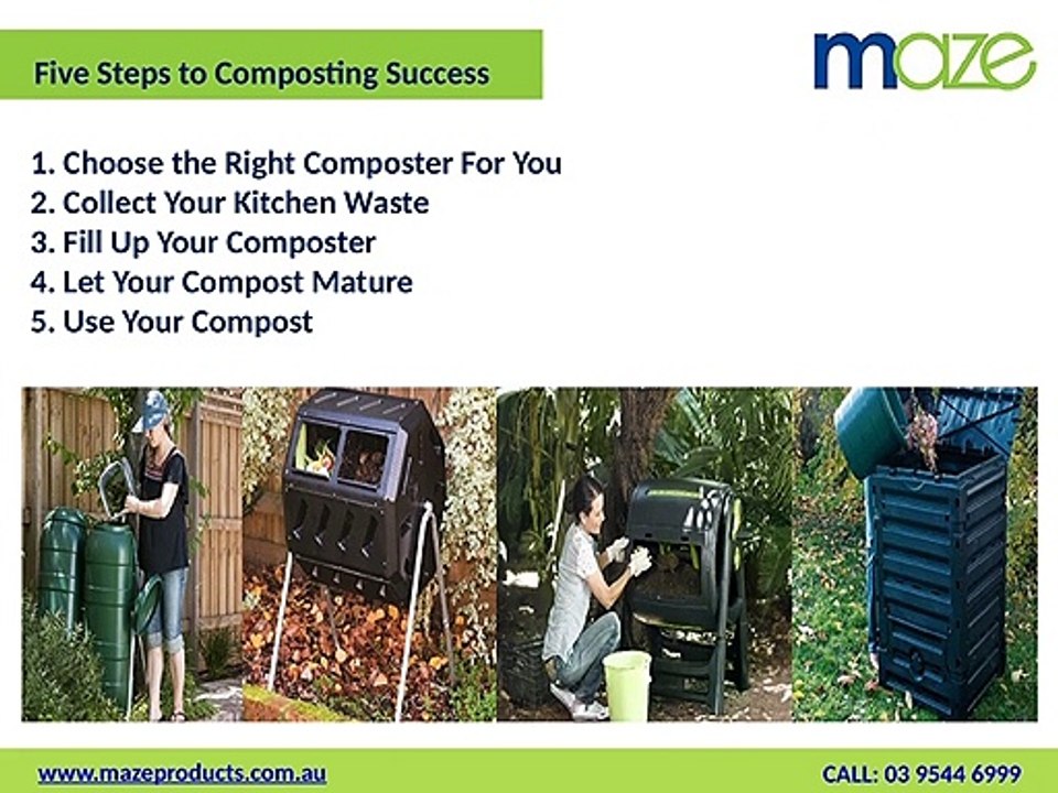 Five Steps to Composting Success | Maze Products
