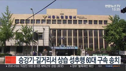 승강기·길거리서 상습 성추행 60대 구속 송치