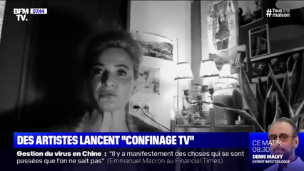Des artistes lancent "Confinage TV" en parodiant des émissions