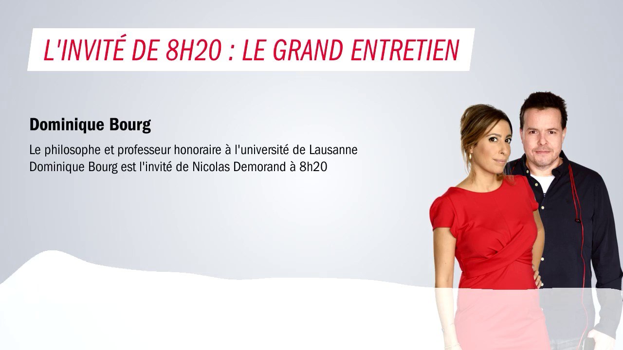 Dominique Bourg, philosophe : "Nous n'avons réagi que lorsque les morts étaient à nos portes, en Italie. Il a fallu qu'on touche la mort du bout du doigt pour réagir. C'est comme avec le climat : il faut qu'on ait le nez dedans pour réagir."