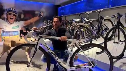Alberto Contador met aux enchères l'un de ses vélos mythiques