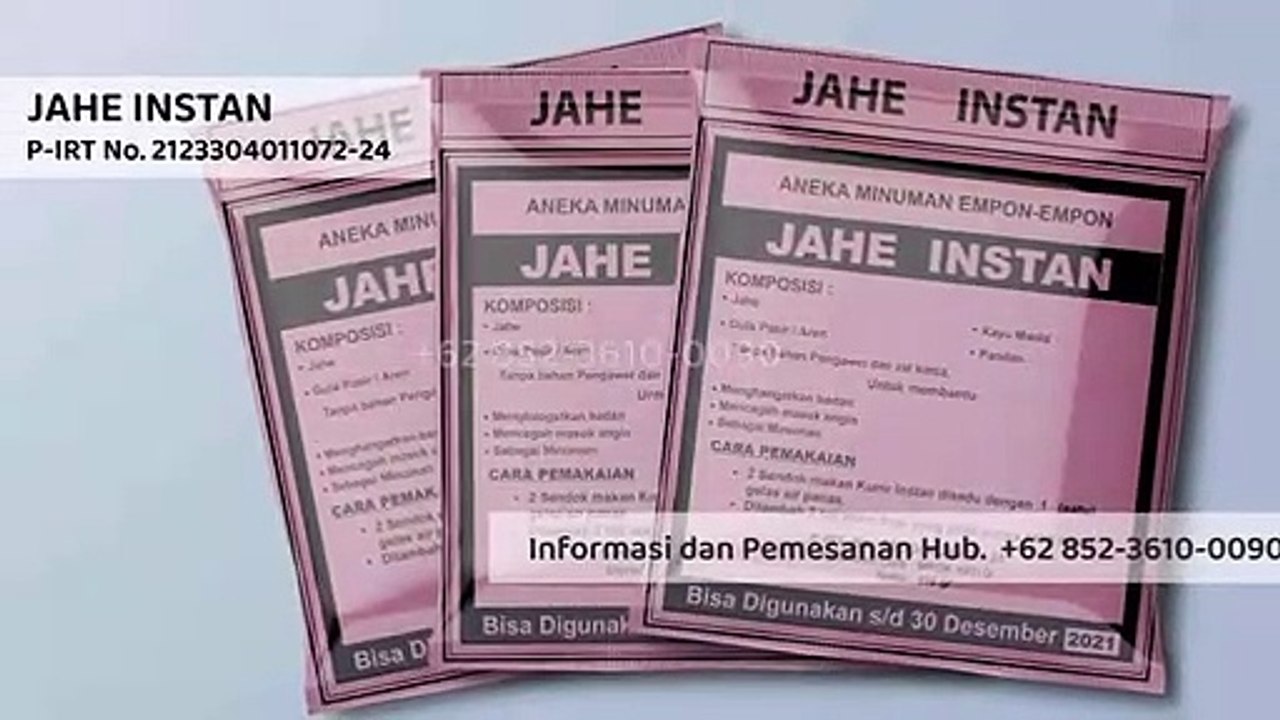 TERLARIS!!! +62 852-3610-0090 | Jahe Bubuk Sehat