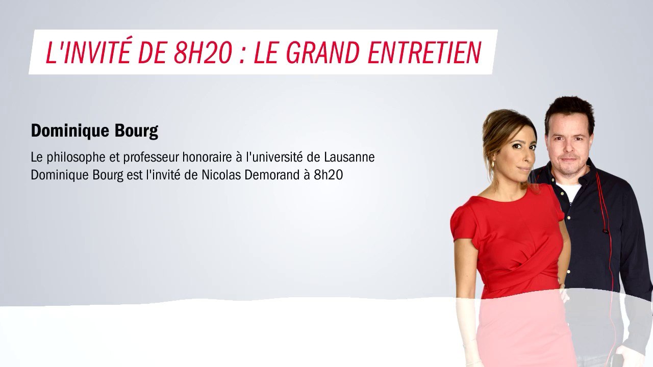 Dominique Bourg, philosophe : "On prend conscience d'une façon un petit peu rude qu'on n'est pas promis à l'immortalité, mais que nous sommes une espèce animale qui peut subir une attaque virale. En Occident, on l'avait un peu oublié."