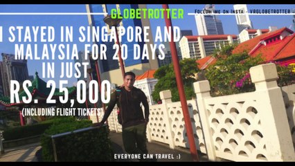 WELCOME TO SINGAPORE AND MALAYSIA | STAY, EAT & TRAVEL FOR FREE | NOW EVERYONE CAN TRAVEL :)
