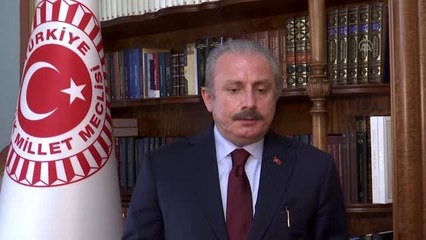 TBMM Başkanı Şentop: "23 Nisan akşamı saat 21.00'de bütün vatandaşlarımızı evlerinden İstiklal...