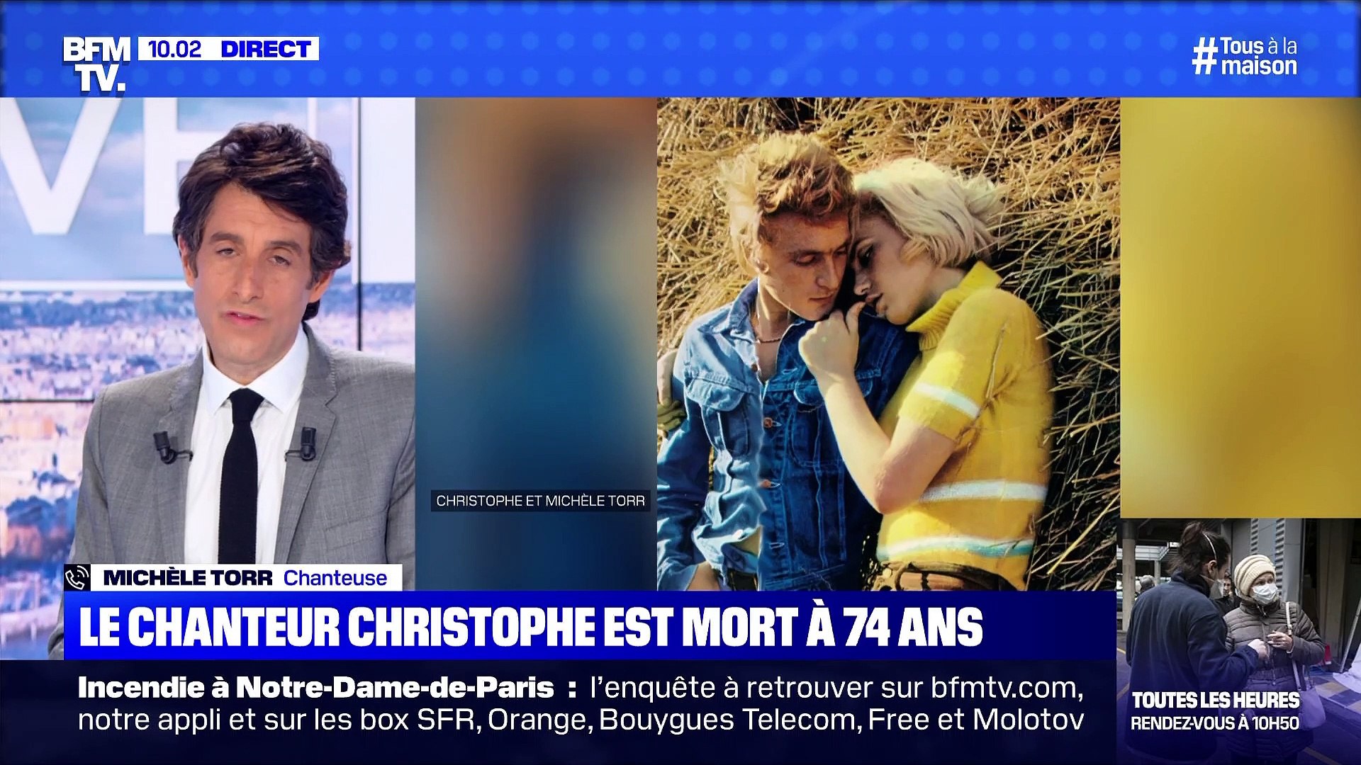 Le chanteur Christophe est mort