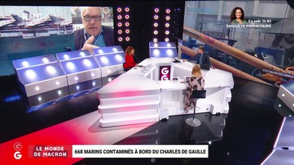 Le monde de Macron : 668 marins contaminés à bord du Charles de Gaulle - 17/04