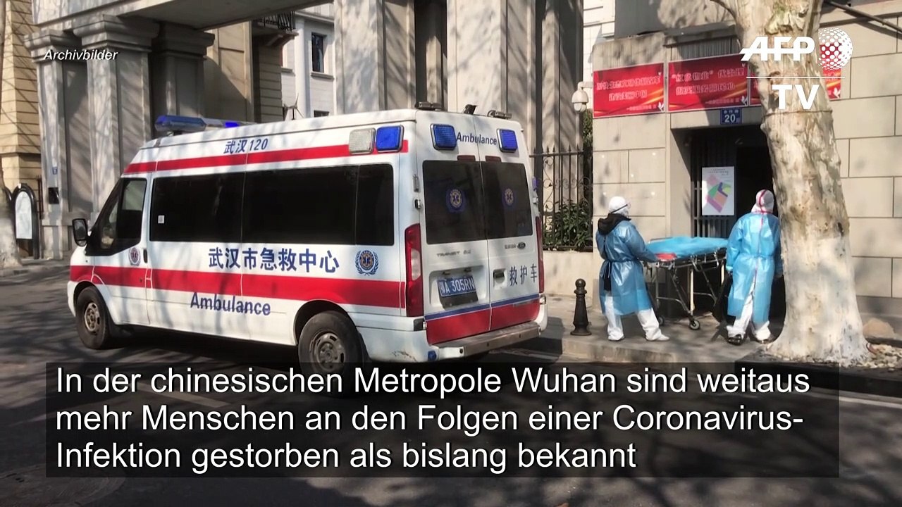 Zahl der Corona-Toten in Wuhan deutlich nach oben korrigiert