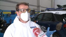 Un taller de Badajoz desinfecta los coches con ozono