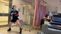 After nearly a month in hospital, Hong Kong karate athlete Tsang Yee-ting recovers from Covid-19