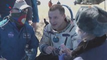 La Soyuz MS-15 regresa a la Tierra entre estrictas medidas por el coronavirus