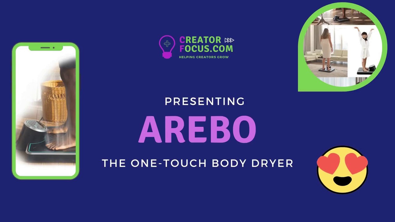 Arebo - One-Touch Body Dryer