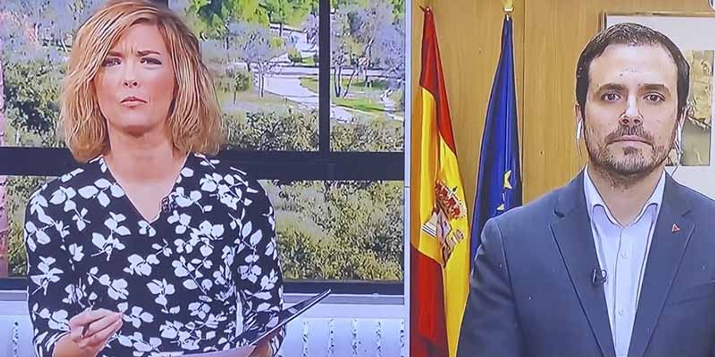 Garzón pierde la cabeza en directo y se le escapa una nueva metida de pata a cuenta de los fallecidos por COVID-19