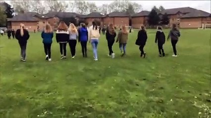 Chi City Girls keepy uppy challenge - don't miss the ending