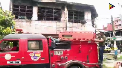 Isang senior citizen, nasawi matapos ma-trap sa nasusunog na residential building sa Sta. Ana,Manila