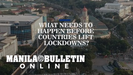 What needs to happen before countries lift lockdowns?