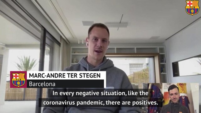 Ter Stegen opens up about life as a dad amid coronavirus pandemic