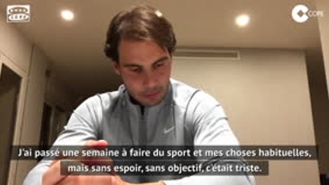 Coronavirus - Nadal a eu du mal à gérer personnellement la crise