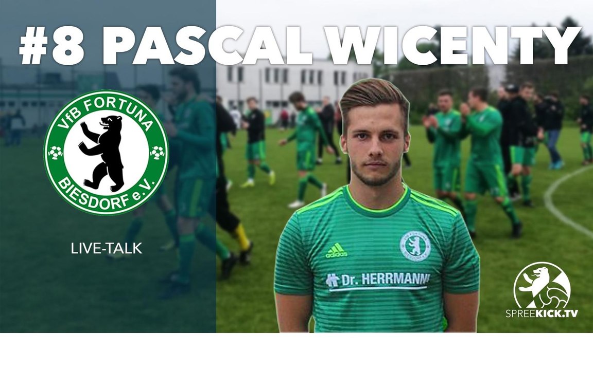 Aufstieg, Abstiegskampf, Corona: Fortuna Biesdorfs Pascal Wicenty im Live-Talk