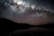 Mars Chasing The Milky-Way To The Horizon