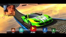 Impossible Car tracks Stunts Racing √ Complete  Race level 9 - 10 √ Android Gameplay