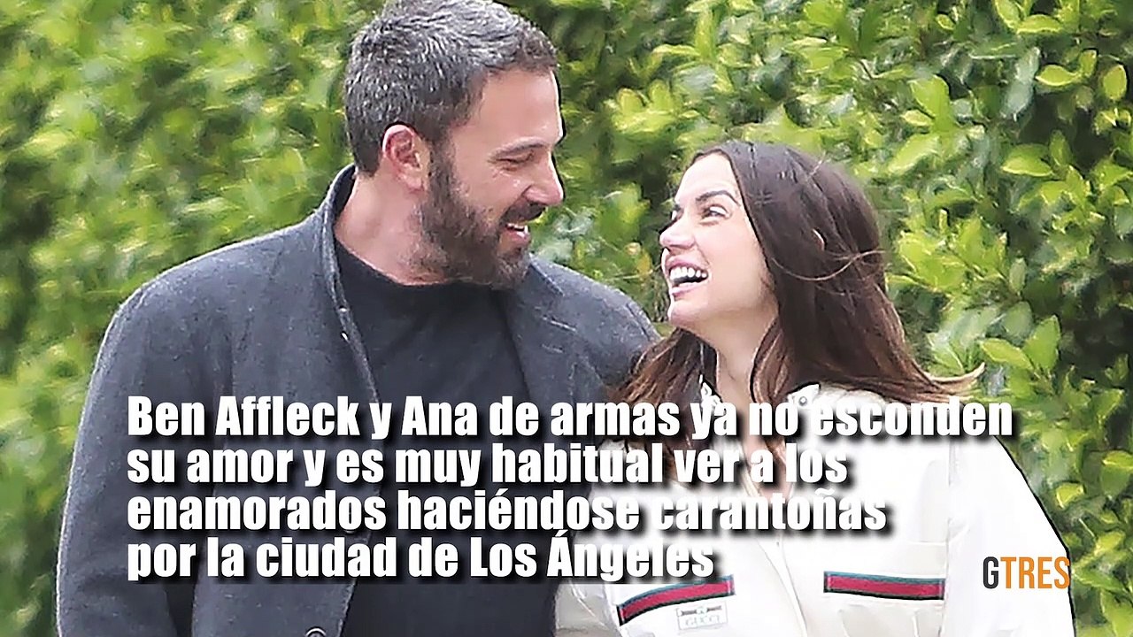 Ana de Armas y Ben Affleck, amor a golpe de mascarilla