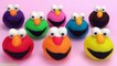 Learn Colors and Counting Numbers 1 - 8 with Play Doh Elmo and Cookie Molds Surprise Toys LOL