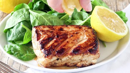How to make Grilled Halibut with Honey and Lemon