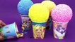 Play Foam Ice Cream Surprise Cups Ben and Holly Barbie Care Bears LOL Kinder Surprise Egg