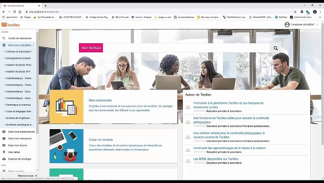 Webinaire Tactileo (5/6) : Comment diffuser du travail aux élèves ?