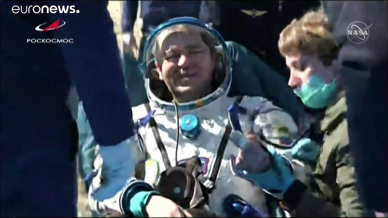 Raumfahrt in die Pandemie: ISS-Rückkehrer von Spezialteams empfangen