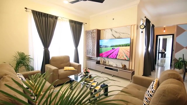 Beautiful Home Interiors Design of Mr Vinoth & Mrs Banupriya - Bonito Designs - Bangalore