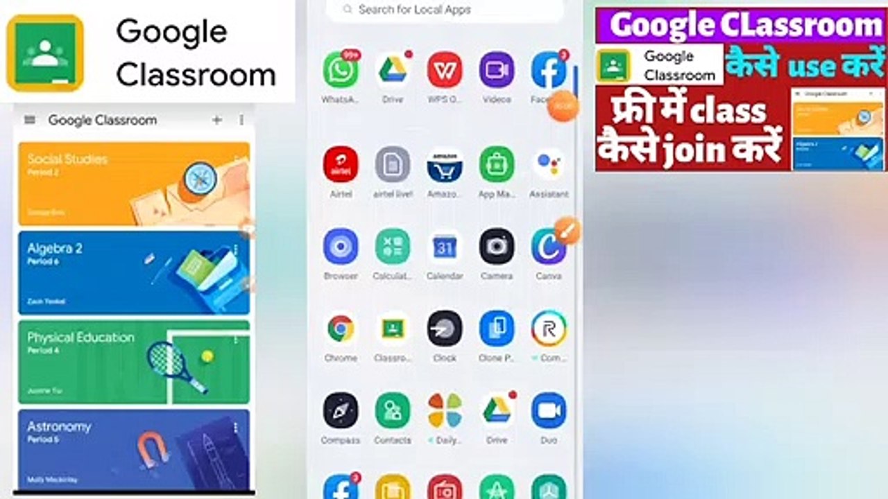 How to create account in Google classroom