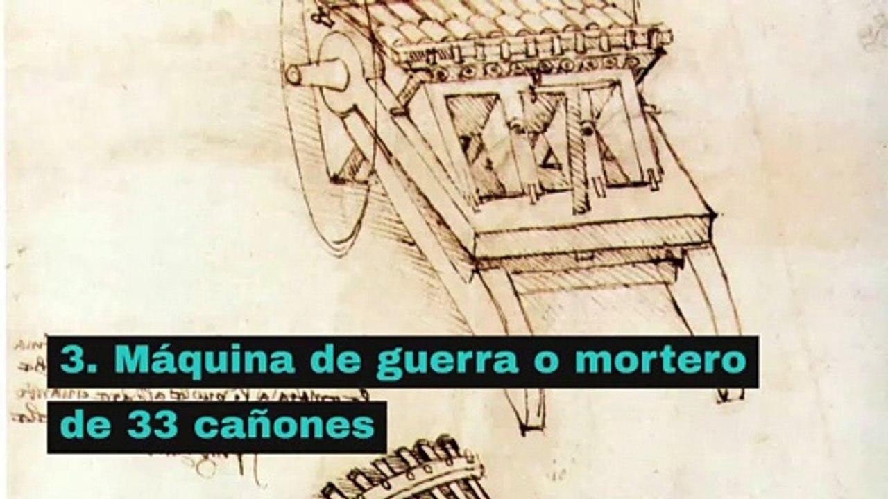7 inventos de Leonardo Da Vinci