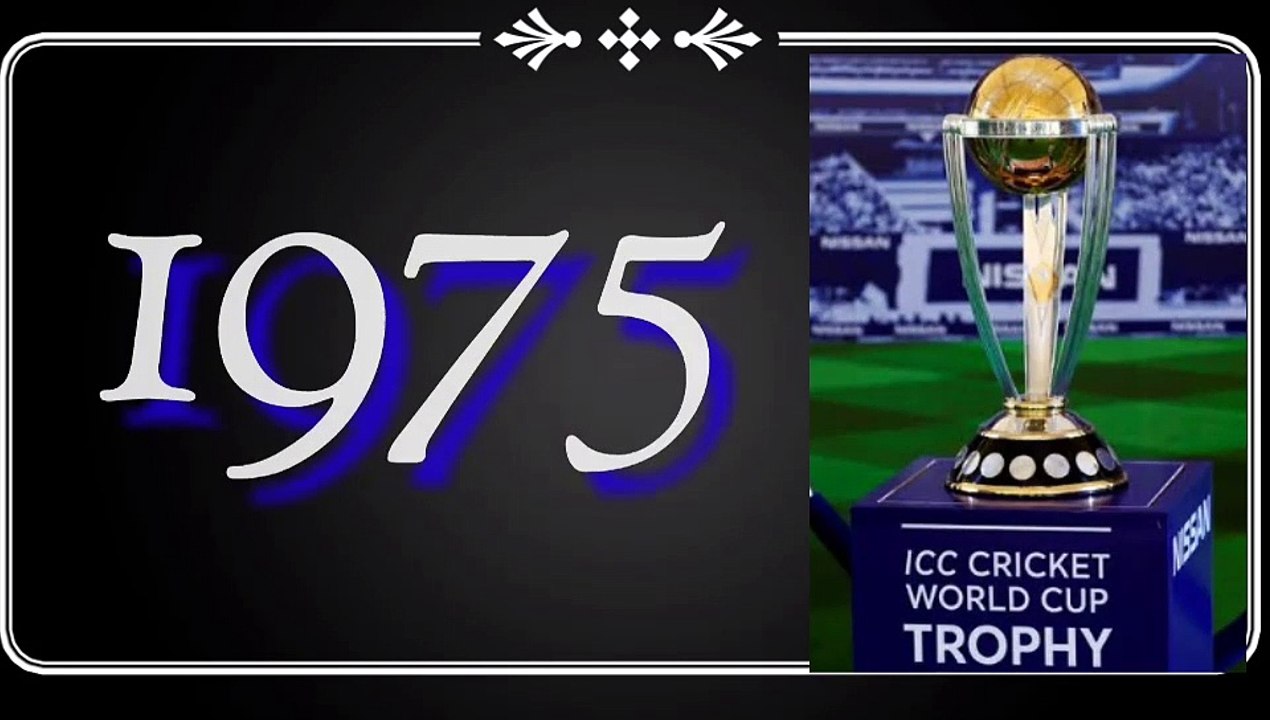 ICC Cricket World Cup Winner Since 1975 || One Day Cricket  World Cup Winner List & Details.