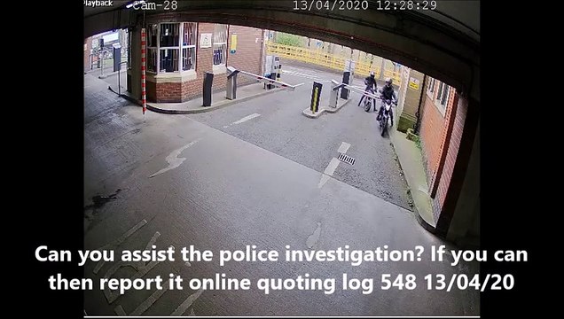 Search for would-be thieves after attempt to steal NHS worker's bike