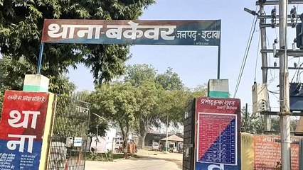 बकेवर पुलिस ने धारा 188 के तहत 8 लोगो के खिलाफ की कार्यवाई