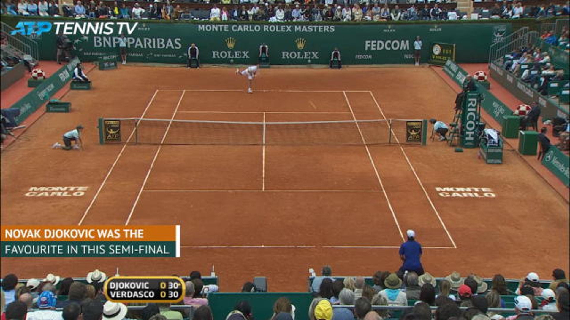 ATP Flashback - Verdasco upsets Djokovic in Monte Carlo semis - video  Dailymotion