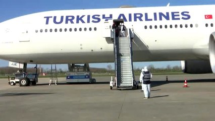 Hollanda'dan 349 Türk vatandaşı Samsun'a getirildi (1)