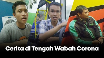 VLOG: Curhat Warga, Ojol dan Taksi Online di Tengah Wabah Corona