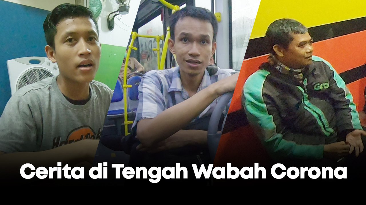 VLOG: Curhat Warga, Ojol dan Taksi Online di Tengah Wabah Corona
