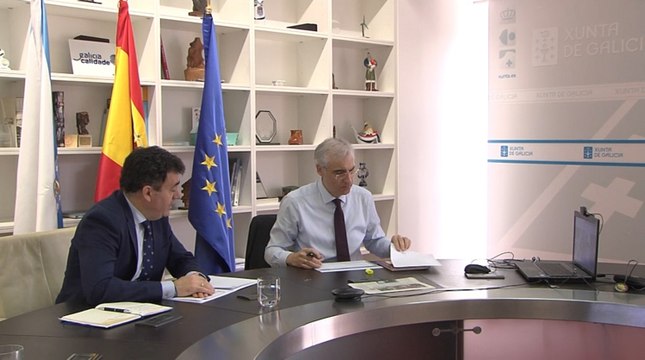 Reunión de consejeros con representantes del Clúster Turismo de Galicia