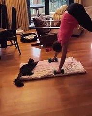 Κατερίνα Στεφανίδη: Μένει σπίτι και γυμνάζεται!