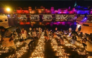 Watch: Ayodhya Is Shining With Lakhs Of Diyas  At Deepotsava Event