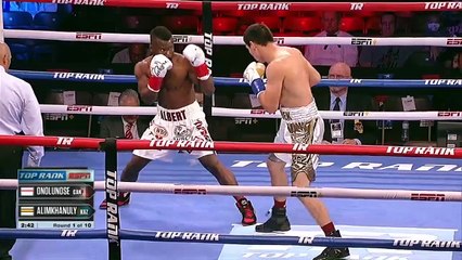 Janibek Alimkhanuly vs Albert Onolunose  Full Fight