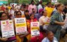 PMC Crisis: Account Holders Stage Protest At Azad Maidan In Mumbai