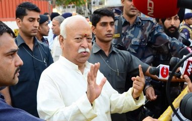 Assembly Elections 2019: RSS Chief Mohan Bhagwat Casts Vote In Nagpur