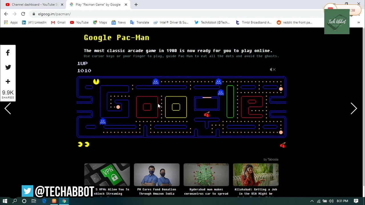 Google 5 Hidden Games You Have to Play  During Quarantine Days